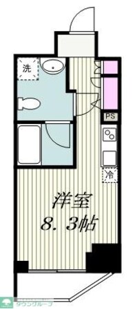 スパシエイラーレ横浜の物件間取画像